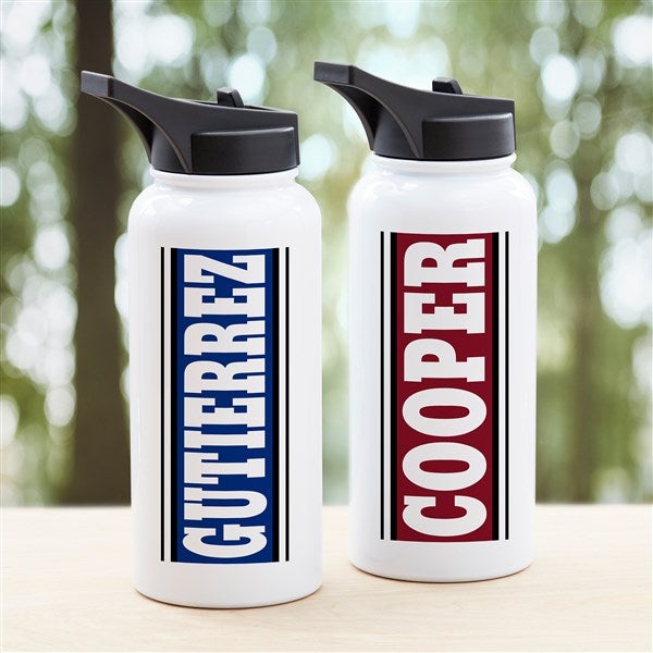 You Name It Personalized Double-Wall Vacuum Insulated Water Bottle - 34248