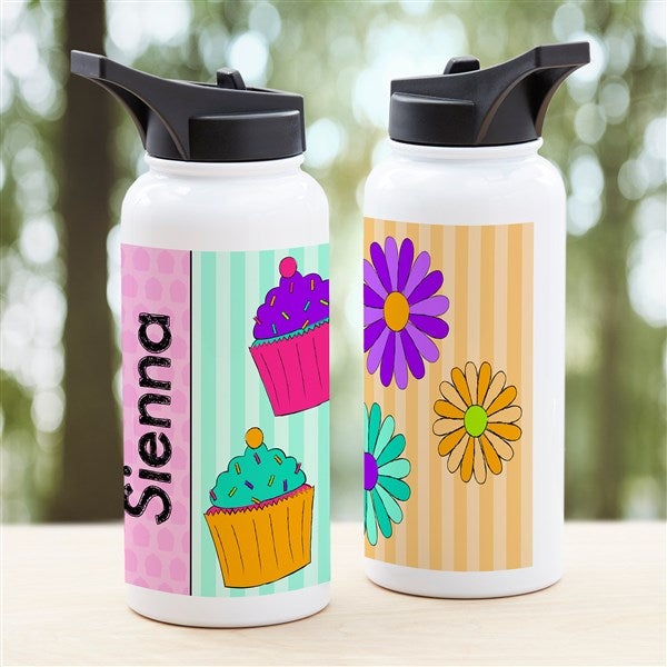 Just For Her Personalized Double-Wall Vacuum Insulated Water Bottle - 34251