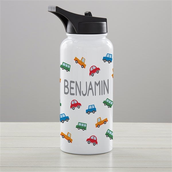 Cars Personalized Double-Wall Vacuum Insulated Water Bottle  - 34267
