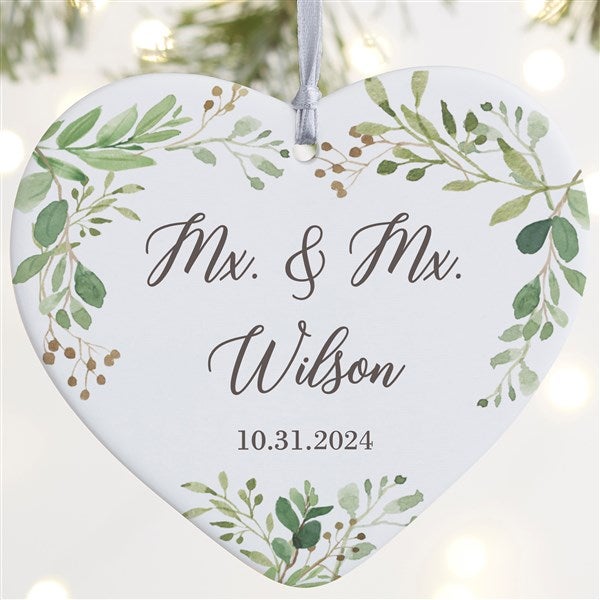 Mx. Title Personalized Wedding Ornaments - 34288