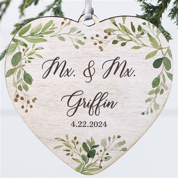Mx. Title Personalized Wedding Ornaments - 34288
