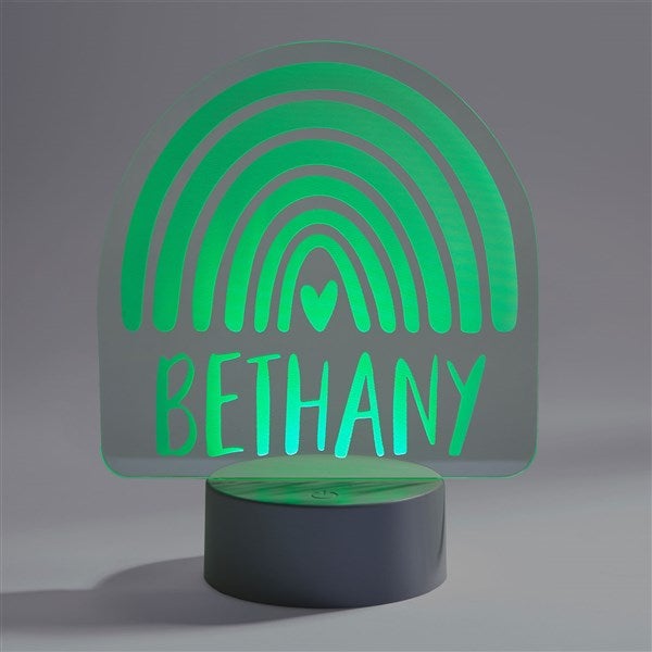 Watercolor Brights Personalized LED Sign - 34318