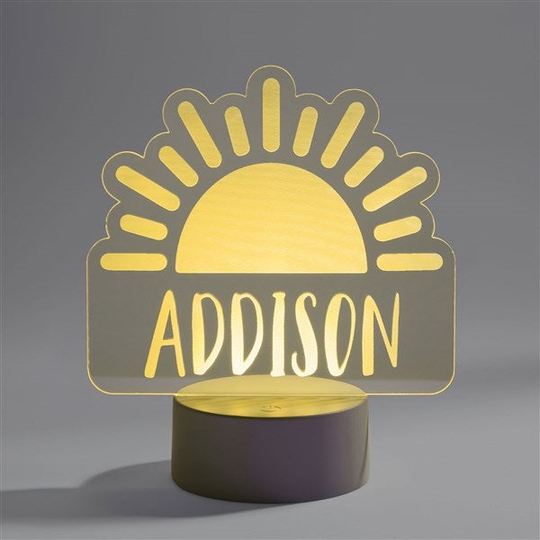 Watercolor Brights Personalized LED Sign - 34318