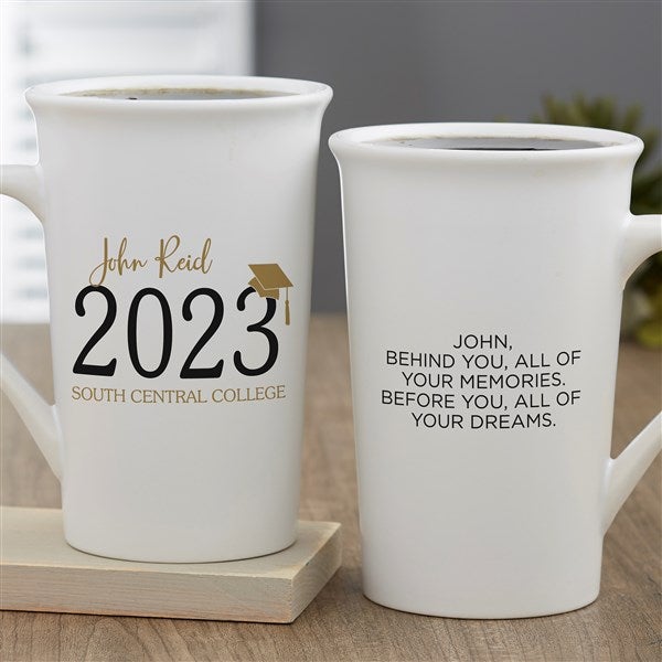 Classic Graduation Personalized Coffee Mugs - 34429