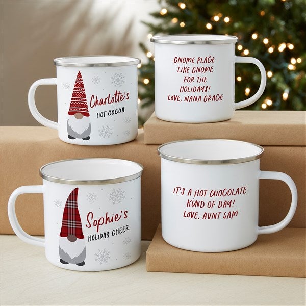 Gnome Personalized Enamel Mug - 34450