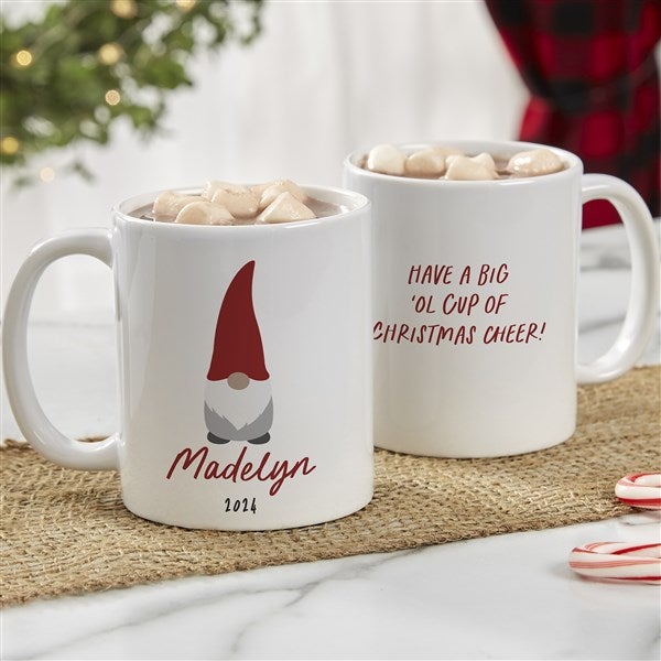 Gnome Personalized Coffee Mugs - 34451