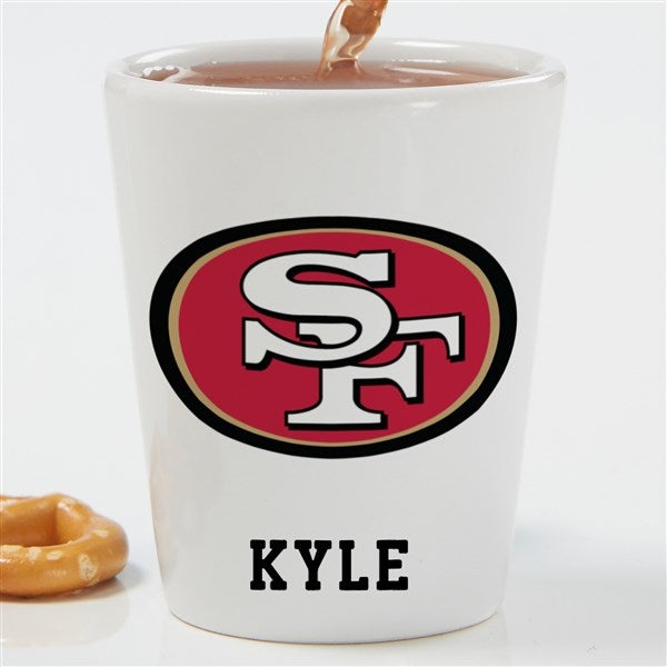 NFL San Francisco 49ers Personalized Shot Glass  - 34472