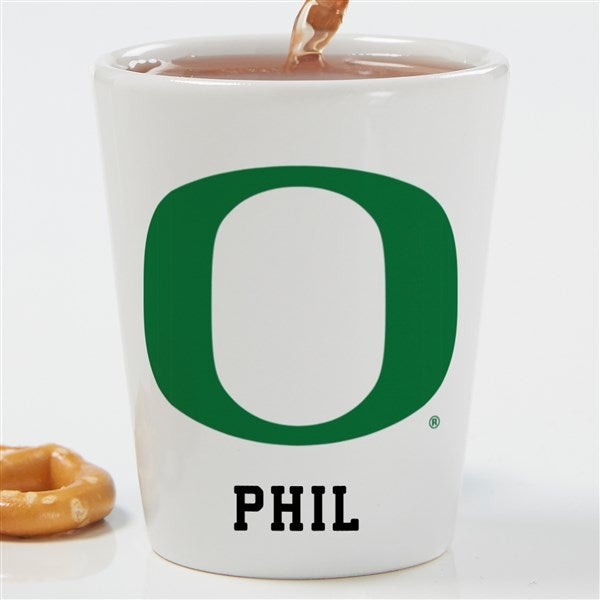 NCAA Oregon Ducks Personalized Shot Glass  - 34479