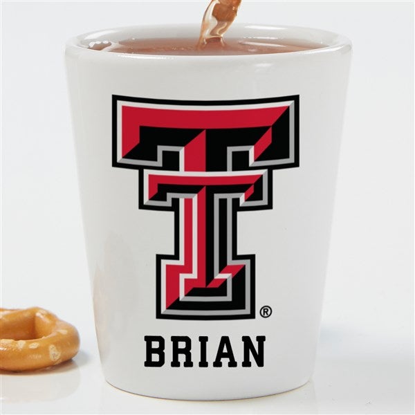 NCAA Texas Tech Red Raiders Personalized Shot Glass - 34490