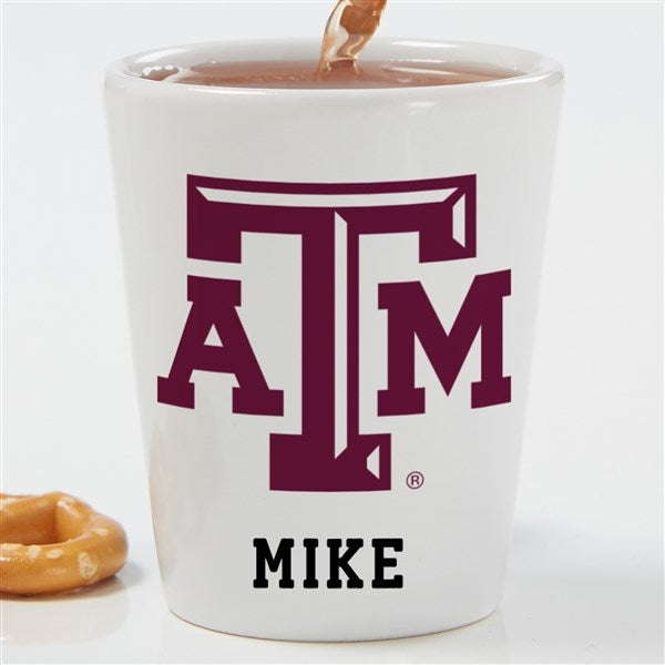 NCAA Texas A&M Aggies Personalized Shot Glass  - 34491