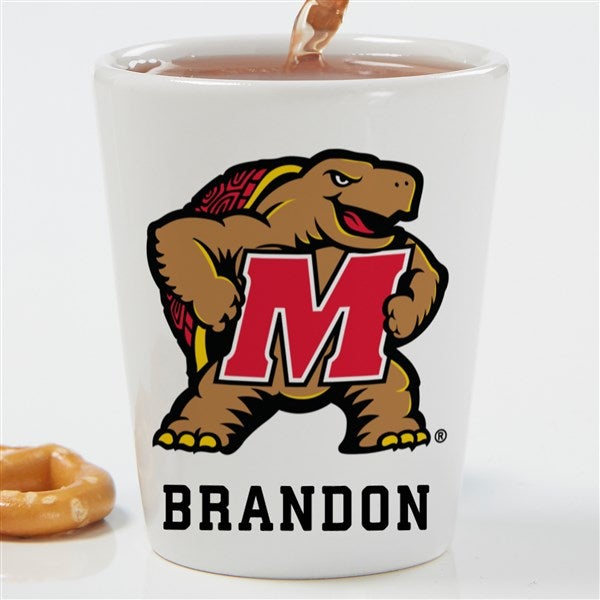 NCAA Maryland Terrapins Personalized Shot Glass  - 34508