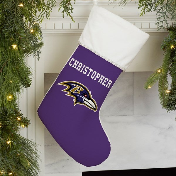 NFL Baltimore Ravens Personalized Christmas Stocking  - 34527