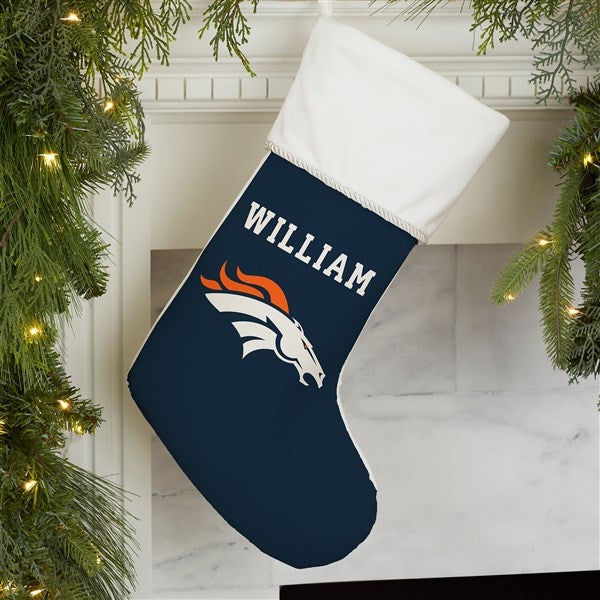 NFL Denver Broncos Personalized Christmas Stocking  - 34535