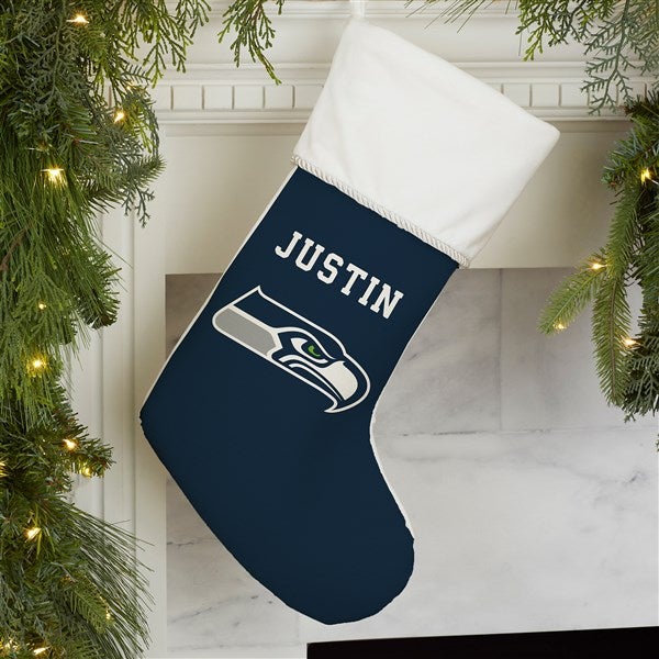 NFL Seattle Seahawks Personalized Christmas Stocking
