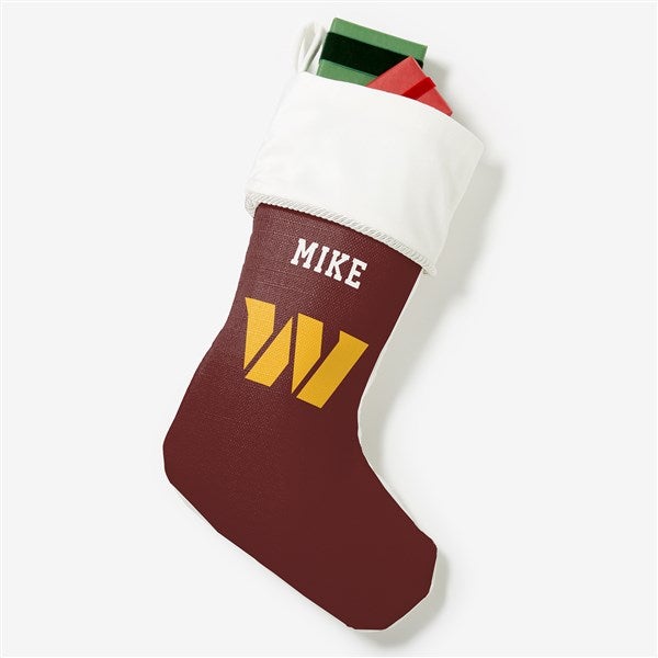 NFL Washington Football Team Personalized Christmas Stocking  - 34559