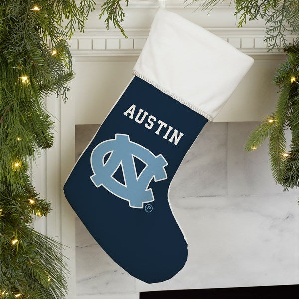 NCAA North Carolina Tar Heels Personalized Christmas Stocking  - 34580