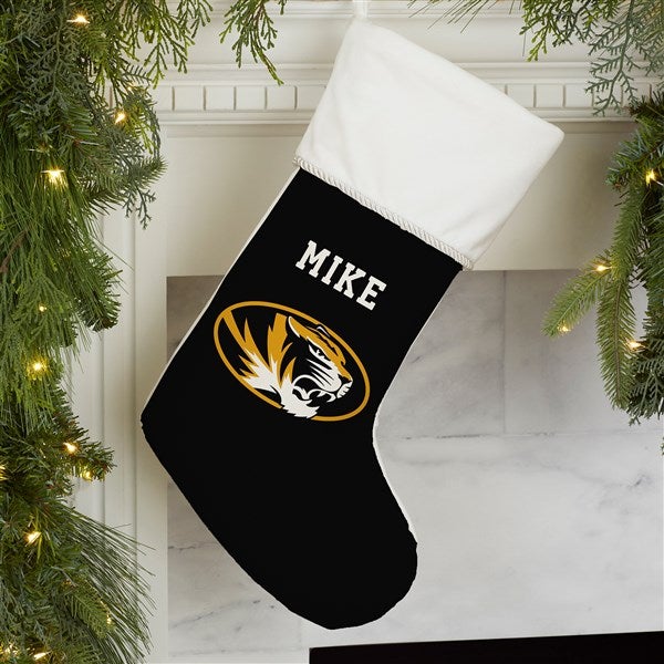 NCAA Missouri Tigers Personalized Christmas Stocking  - 34584