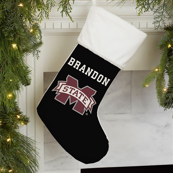 NCAA Mississippi State Bulldogs Personalized Christmas Stocking  - 34587