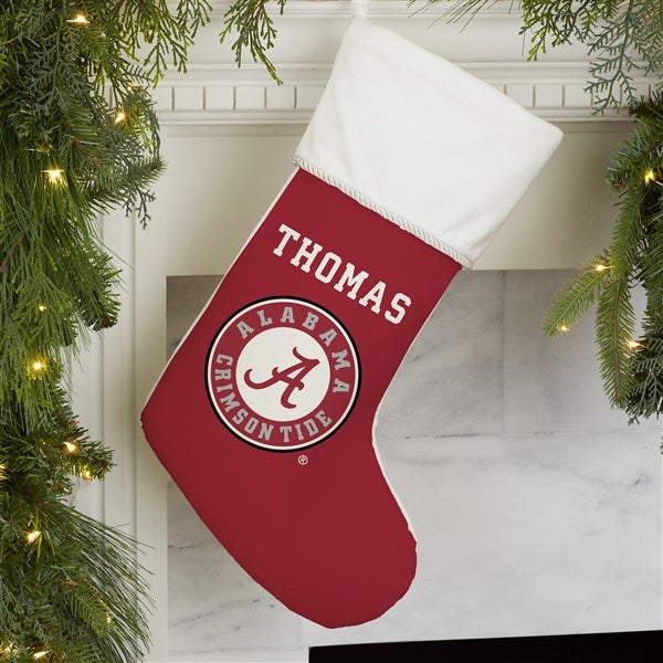 NCAA Alabama Crimson Tide Personalized Christmas Stocking  - 34603
