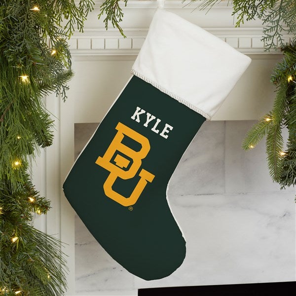 NCAA Baylor Bears Personalized Christmas Stocking  - 34604