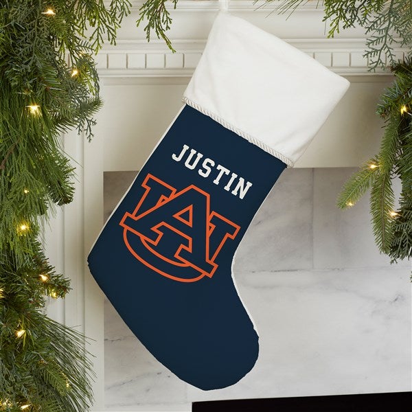 NCAA Auburn Tigers Personalized Christmas Stocking  - 34605
