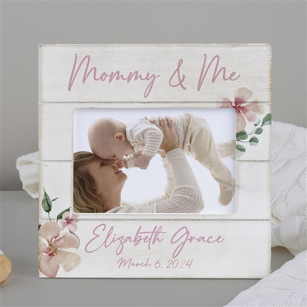 A Mother's Blooming Love Shiplap Picture Frame  - 34669