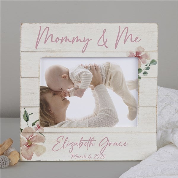 A Mother's Blooming Love Shiplap Picture Frame  - 34669
