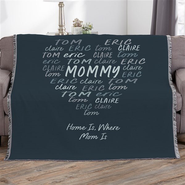Grateful Heart Personalized Blankets - 34679