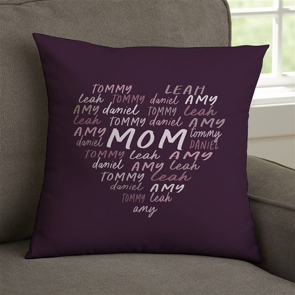 Grateful Heart Personalized Throw Pillows - 34681