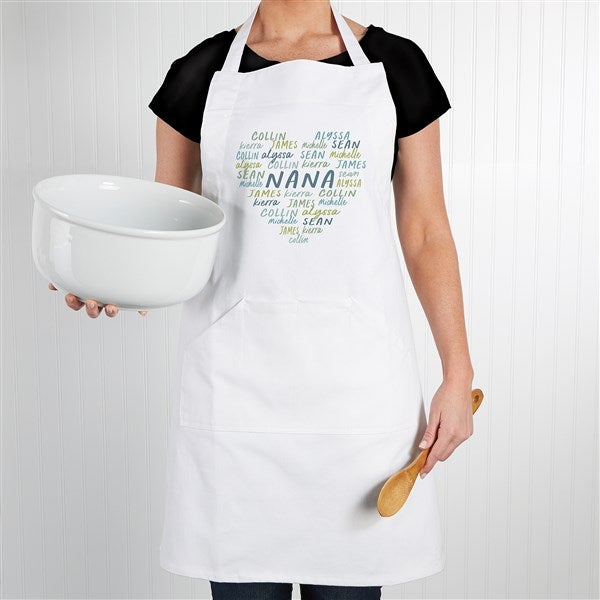 Grateful Heart Personalized Apron & Potholder  - 34701