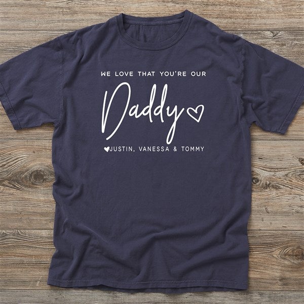 Love That You're My Dad Personalized Men's Shirts - 34737