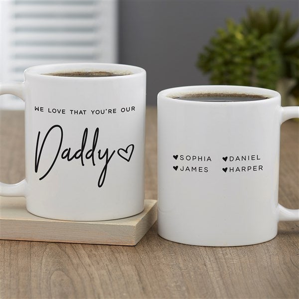 thumbnail image 2 of World's Best Dad 15oz Ceramic Mug – Personalised Father's Day Gift, UK Made 2 of 5