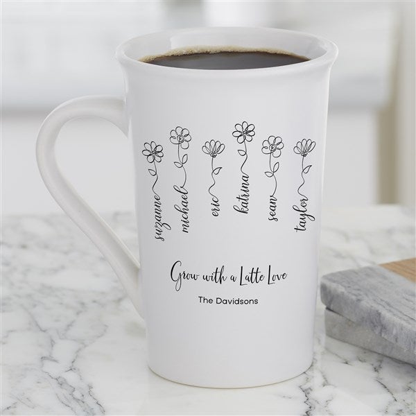 Garden Of Love Personalized Coffee Mugs - 34870