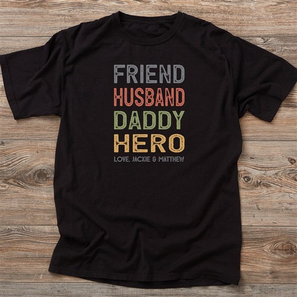 Friend, Husband Daddy Personalized Men's Shirts  - 34956