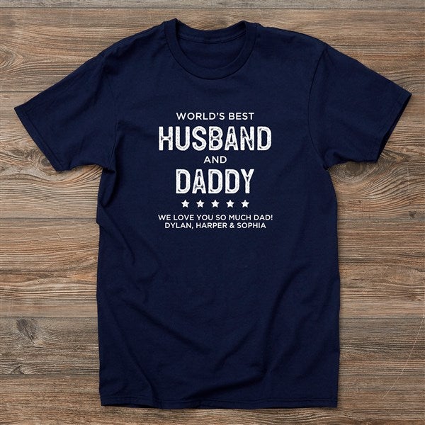 World's Best Man Personalized Men's Shirts  - 34958
