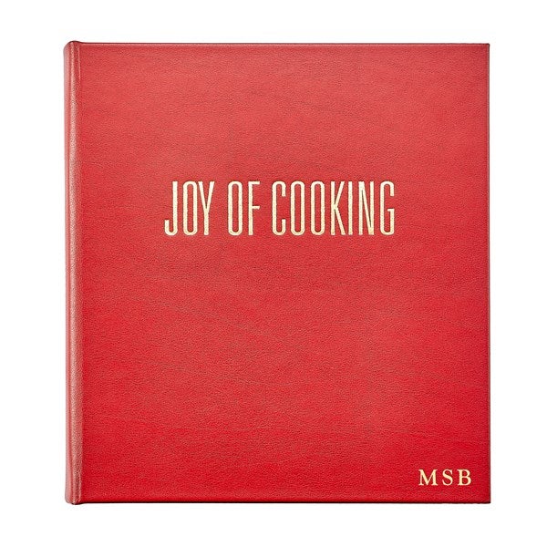 Joy of Cooking Personalized Leather Book
