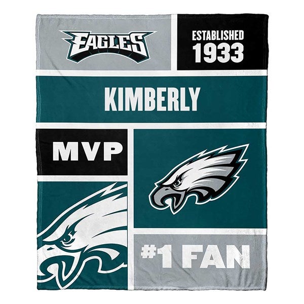 Philadelphia Eagles NFL Personalized Fleece Blanket
