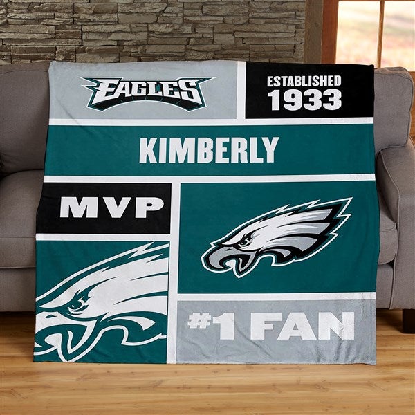 Philadelphia Eagles NFL Personalized Fleece Blanket