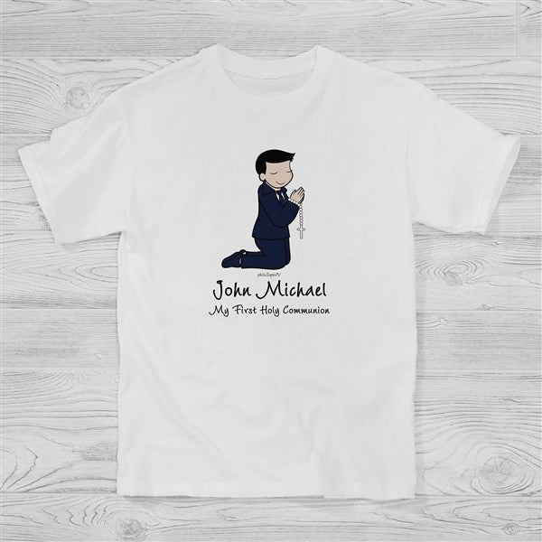 Communion Boy philoSophie's Personalized Kids Shirt  - 35065