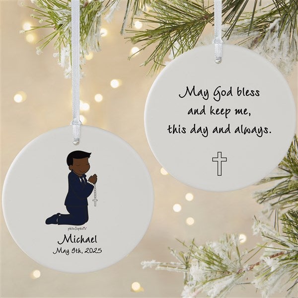 Communion Boy philoSophie's Personalized Ornaments - 35067