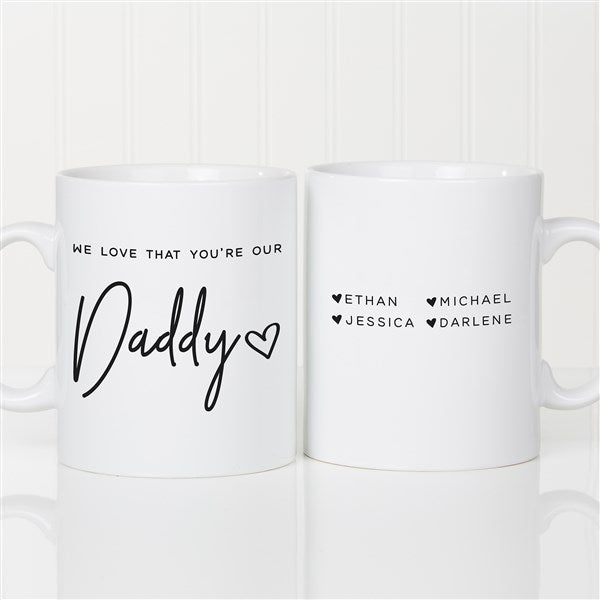 Love That You're My Dad Personalized 30oz Coffee Mugs  - 35115