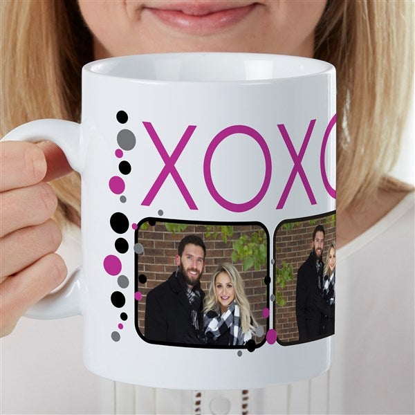 XOXO Personalized 30 oz. Oversized Coffee Mug  - 35140