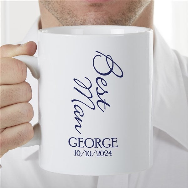 Bridal Brigade Personalized Wedding 30 oz. Oversized Coffee Mug