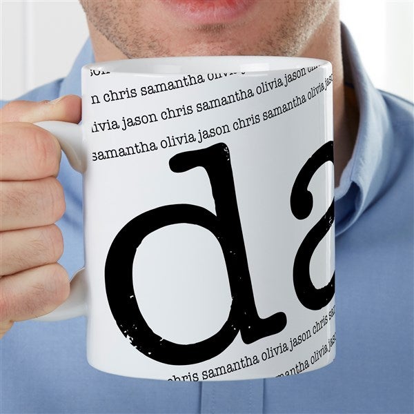 Our Special Guy Personalized 30 oz. Oversized Coffee Mug  - 35261