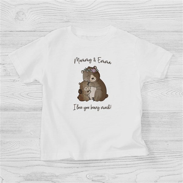 Parent & Child Bear Personalized Kids Shirts - 35377