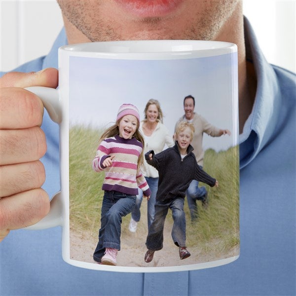 Photo Personalized 30 oz. Oversized Coffee Mug For Him  - 35382