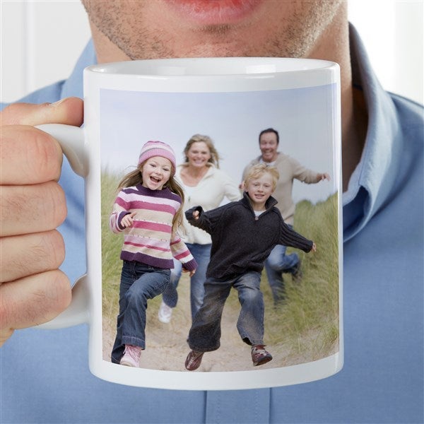 Photo Personalized 30 oz. Oversized Coffee Mug For Him  - 35382