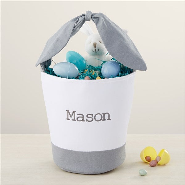 Hanging Bunny Ears Personalized Easter Baskets - 35434