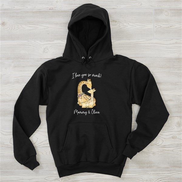 Parent & Child Giraffe Personalized Adult Sweatshirts - 35451
