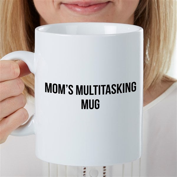 Mom Expressions Personalized Homeschool 30 oz. Oversized Coffee Mug  - 35510